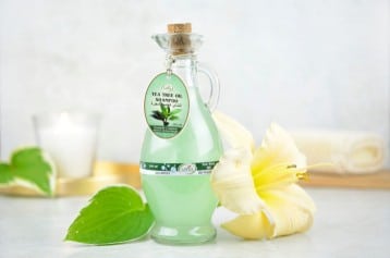 szampon z olejkiem drzewa herb